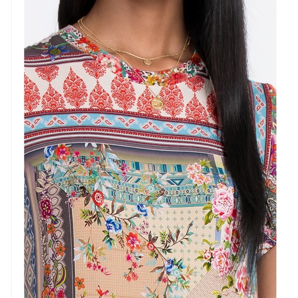 Multicolor Patchwork Dress - Picture 5 of 11
